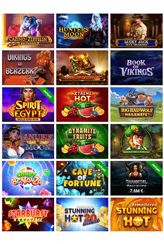 Vegaz Casino Spiele