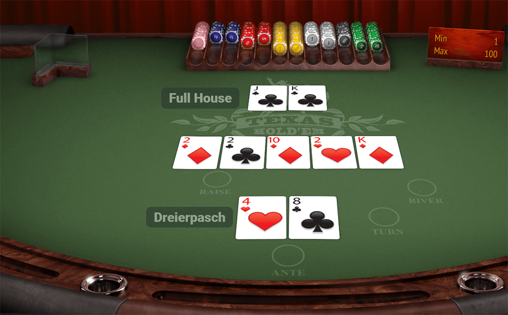 Poker im Playzilla Casino